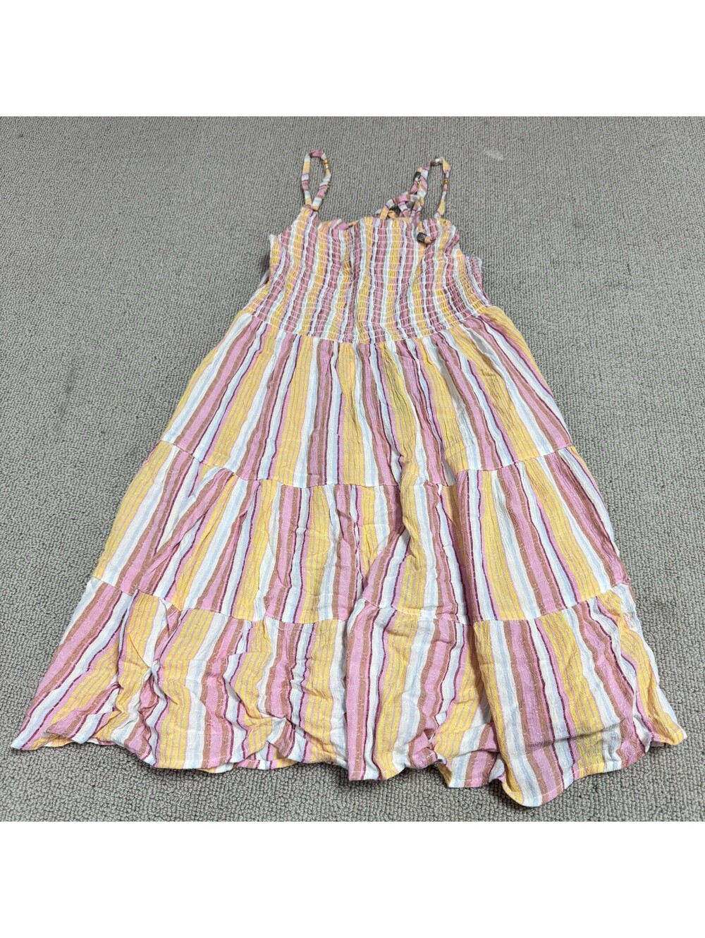 Angie Dress Multicolored Striped Sleeveless Women’s Size Medium NWT